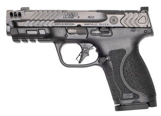 Smith & Wesson Performance Center M&P9 M2.0 Compact Carry Comp 9mm C.O.R.E Optic Ready Pistol - Gray Armornite - 15rd - 4.22"